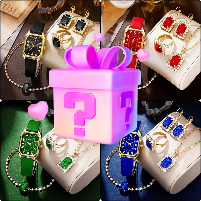 Watch Display Box - 100％当たる神秘の箱。中には、画像に写っている懐中時計がランダムに入っています。