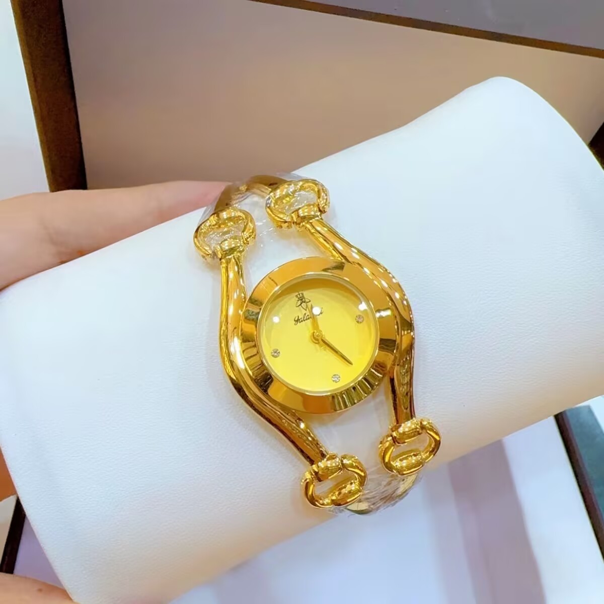 Jewelry For Watches - 新しいフランスドバイ 24 K ゴールドメッキ腕時計ウェディングパーティージュエリーギフト恋人のための YY10748