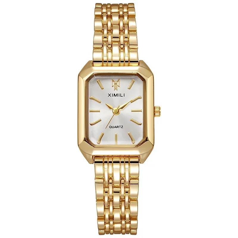 レディース レトロ スクエア メタルバンド 腕時計 ブライン - Jewelry For Watches のレビューと価格